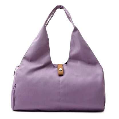 Women's Yoga Mat Bag - Gym Sports Shoulder Tote, Dry Wet Travel Storage for Fitness & Dance