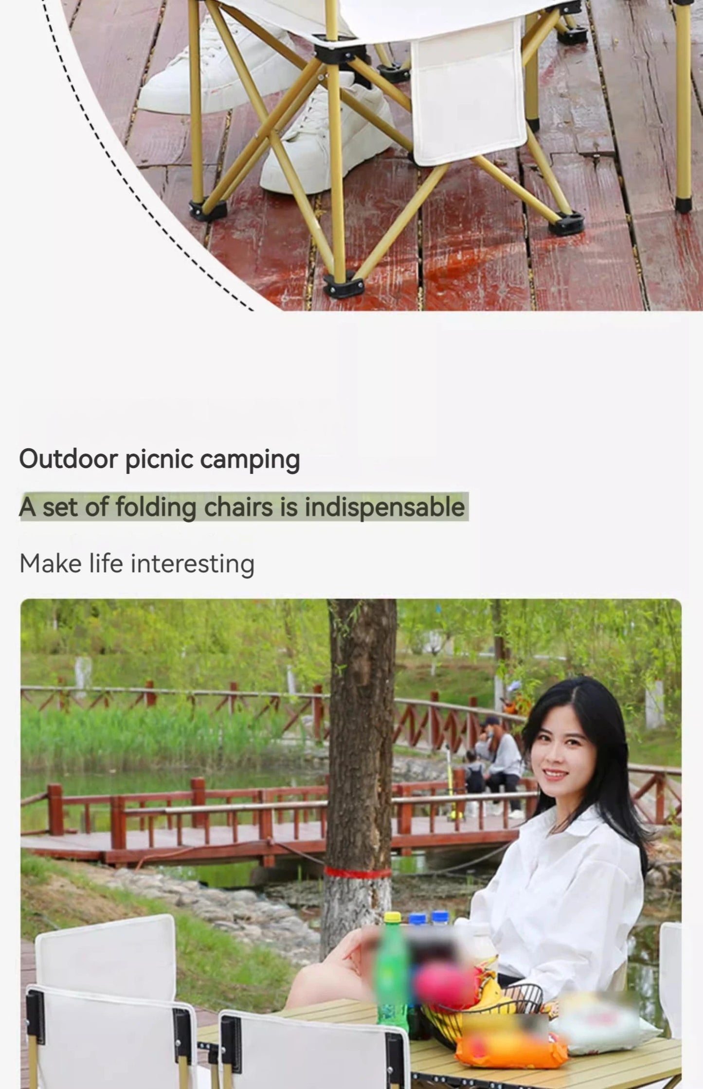 Outdoor Folding Chairs & Stools – Portable Fishing, Sketching, Mazha Small Benches, Leisure Beach Chairs
