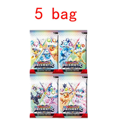 360PCS Pokémon Scarlet & Violet Prismatic Evolutions Booster Box – English Trading Cards 151 Ultra Prism Battle Set