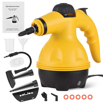 Pressurized Handheld SteamShot Steam Cleaner - Hard Surface Cleaner for Stain Removal, Curtains, Car Seats & Floors