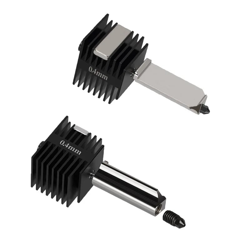 Hotend Kit for Bambu Lab A1/A1 Mini – 0.2/0.4/0.6/0.8mm Hardened Steel Nozzle 3D Printer Accessory