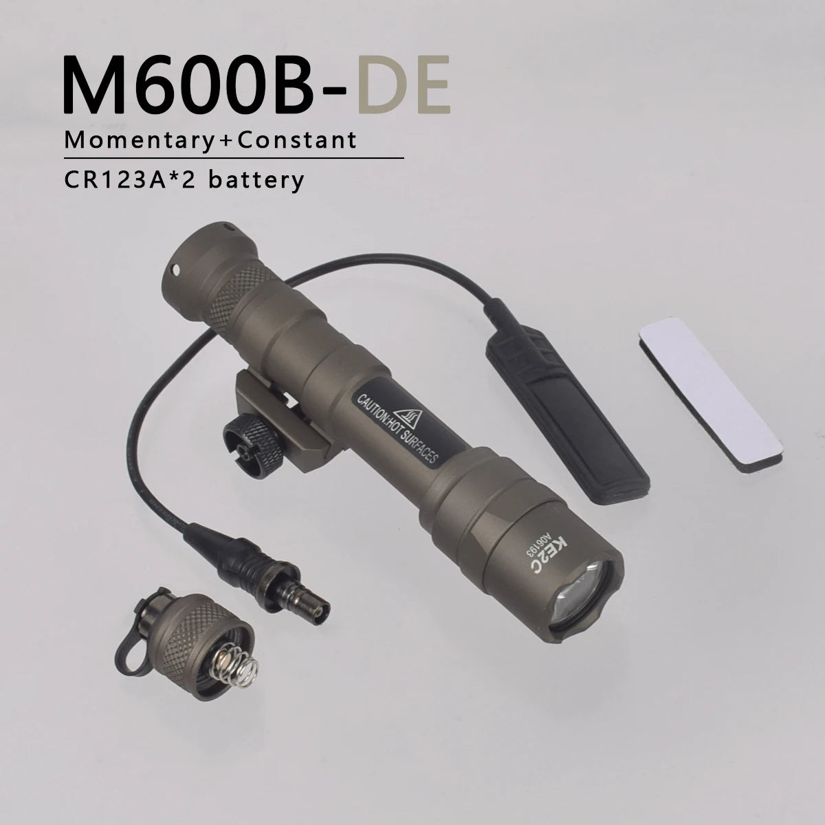 SureFire M600C/M600/M300/X300 Tactical Scout Light — Rifle Flashlight with Momentary Pressure Switch, US Warehouse