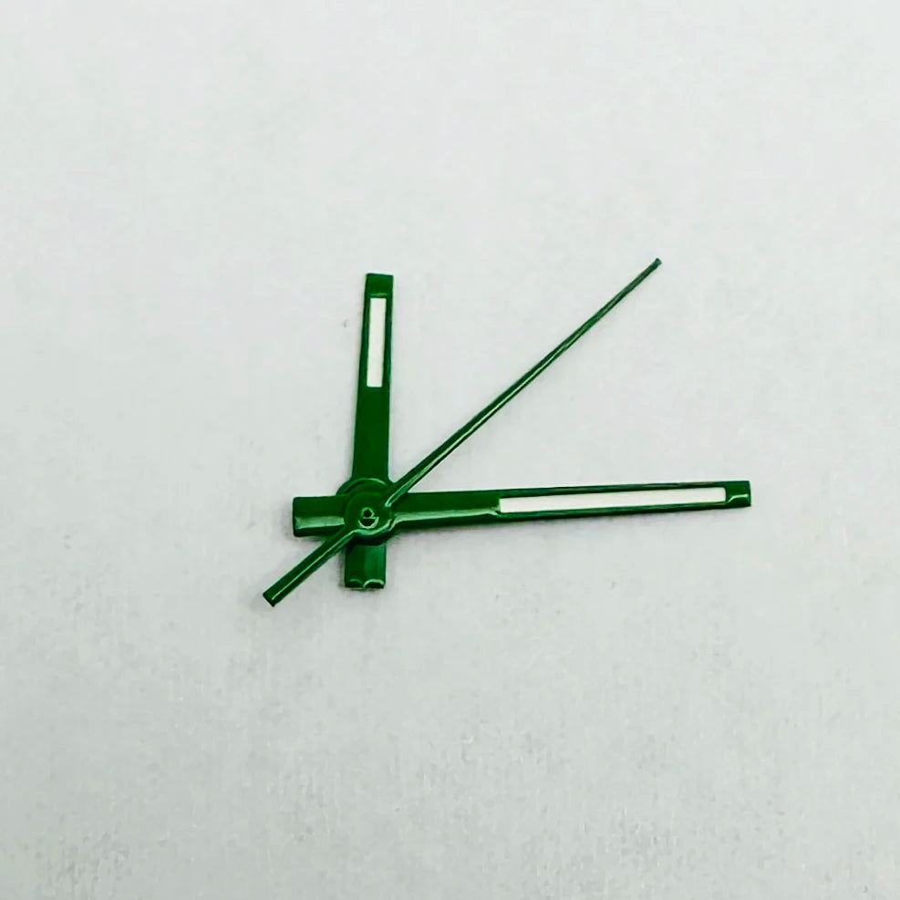 Green Luminous Watch Hands Set – Silver Gold Rose Watch Accessories for NH35/NH36/4R/7S Movements