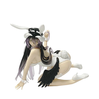 Albedo Bunny Girl Anime Figure - 11cm Kneeling PVC Collectible Model Ornament for Fans
