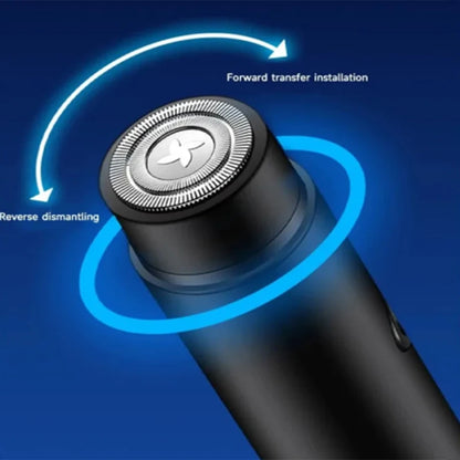 Mini Electric Shaver for Men — Portable USB Rechargeable Razor with Long-Lasting Performance