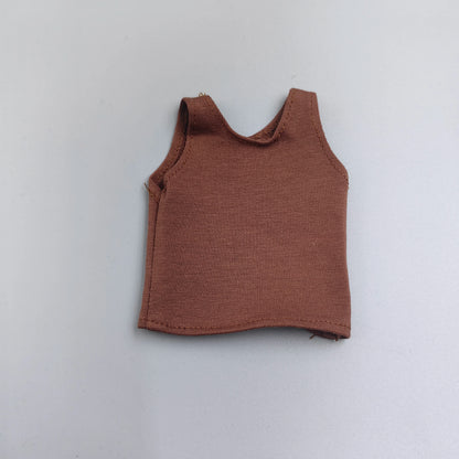 1/6 Scale Black T-Shirt for 12" (30cm) Action Figures — Male & Female DIY Model Accessories