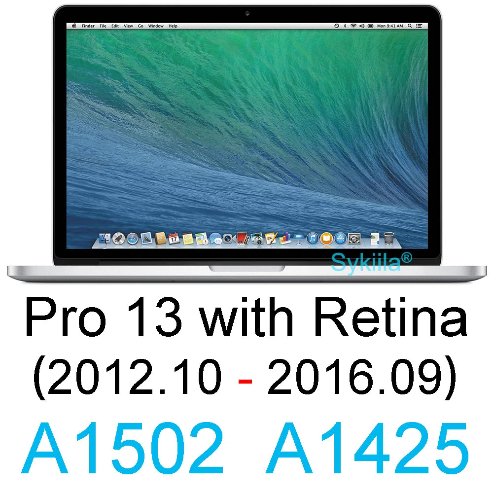 HD Soft Screen Protector for MacBook — Fits Air 13/15 & Pro 13/14/15/16 (M1–M5, Models A3113/A3434/A3421/A3420)