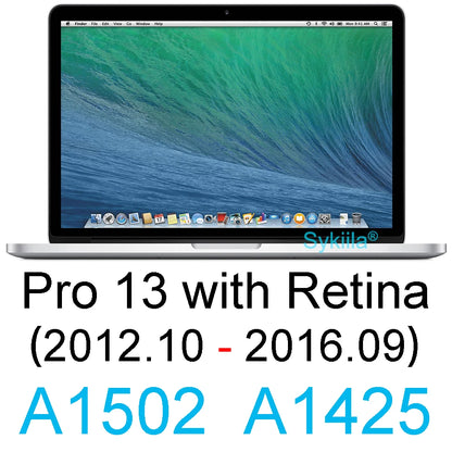 HD Soft Screen Protector for MacBook — Fits Air 13/15 & Pro 13/14/15/16 (M1–M5, Models A3113/A3434/A3421/A3420)
