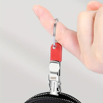 Portable Nail Clippers & Scissors – Collapsible Stainless Steel Fingernail Cutter Manicure Tools