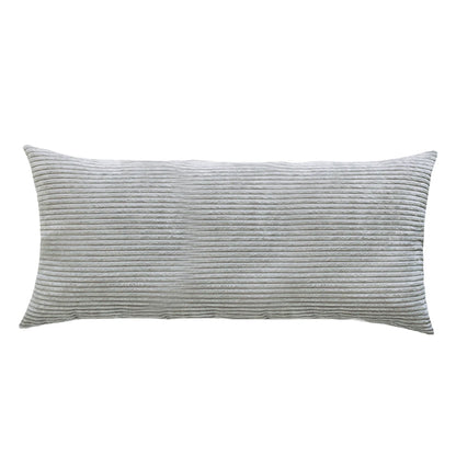 Striped Corduroy Body Pillow Cover - Plush Long Cushion Case for 50x70/50x100/50x120CM Bedding & Home Comfort