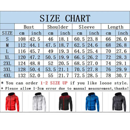 Men's Fleece Tracksuit Set – Solid Color Zip-Up Hoodie & Joggers | 2023 Fall/Winter Casual Sportswear