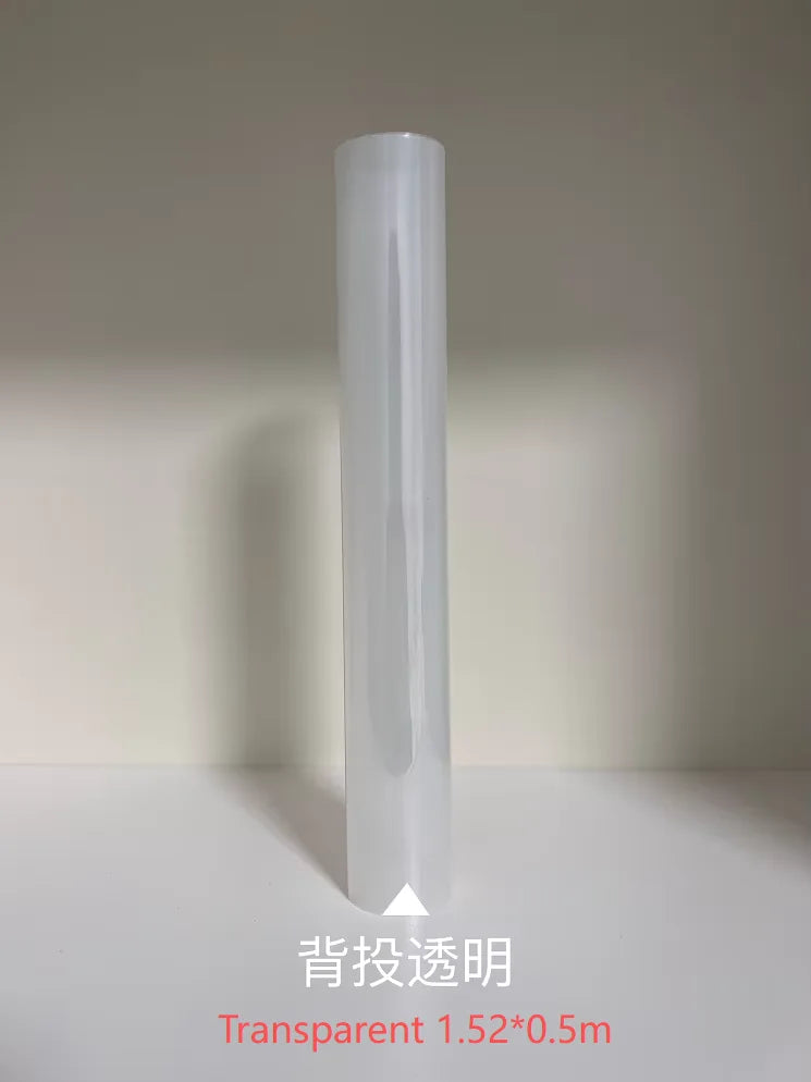 3D Holographic Projection Film - Self-Adhesive PVC Window Display Film