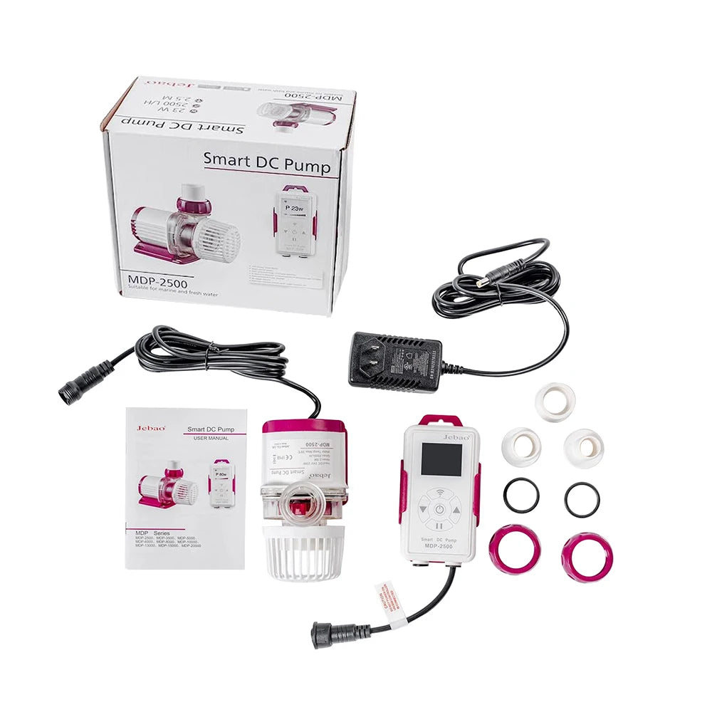 MDP Series WiFi Smart DC Aquarium Pump — App-Controlled Fish Tank Circulation & Return Pump with LCD Display Controller