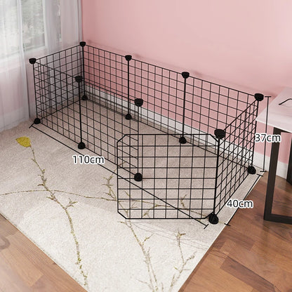 Indoor Dog Cage Wire Mesh Fence – Teddy Pet Escape Barrier