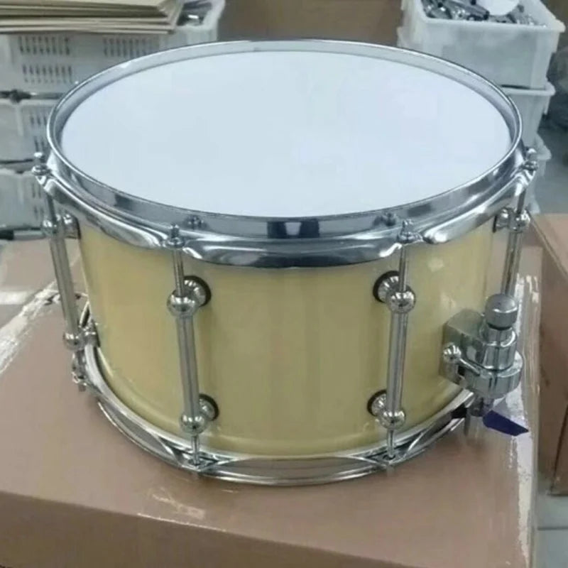 High-Quality Silver Double-Side Snare & Tom Drum Lugs – Includes Screws and Washers