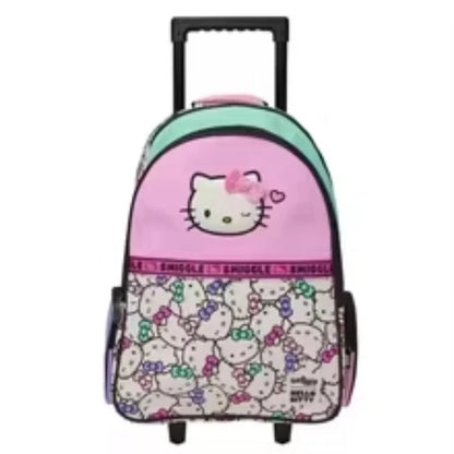 Sanrio Hello Kitty Cartoon School Bag — Cute Anime Backpack for Kids, Student Gift & Halloween Anime Merchandise