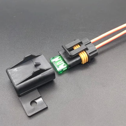 2A-30A Car Fuse & Waterproof Fuse Holder – 12V Auto Vehicle, RV, Truck, Trailer Modified Fuse Socket