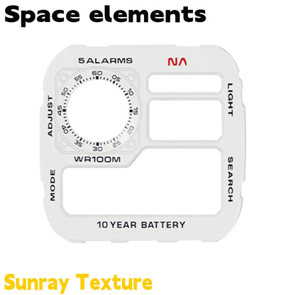 Casio AE1200 Watch Dial Mod - Copper Sunray Texture Faceplate Replacement Accessory
