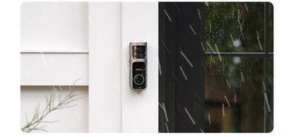 IMOU Video Doorbell 2S – 5000mAh Rechargeable Battery, 30° Pan Lens, Human Detection, Two-Way Talk, Waterproof, 100% Wire-Free with Chime