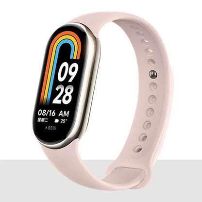 Silicone Sport Strap for Xiaomi Mi Band 8 NFC – Replacement Smartwatch Bracelet