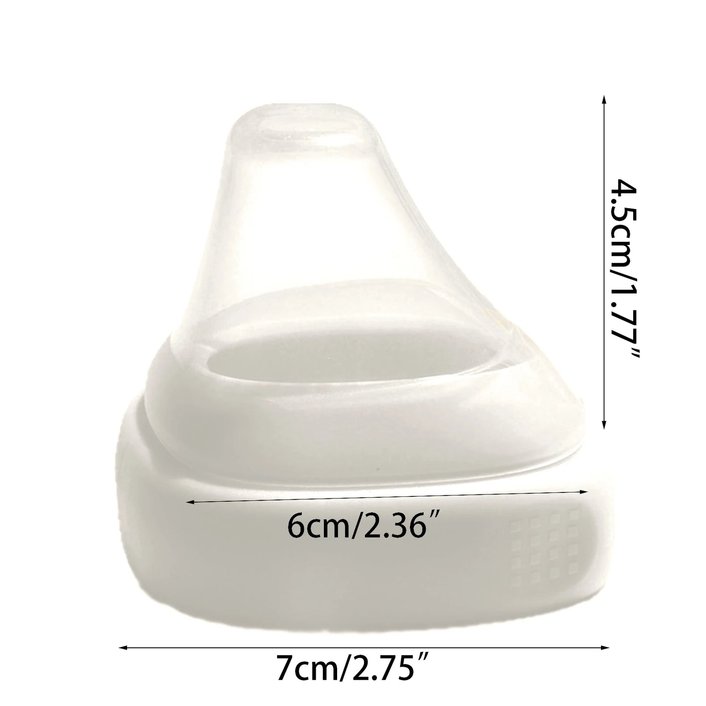 Square Handle Feeding Bottle – Lightweight, Easy Grasp for Baby 6M+, Hegen Bottle Cover Replacement