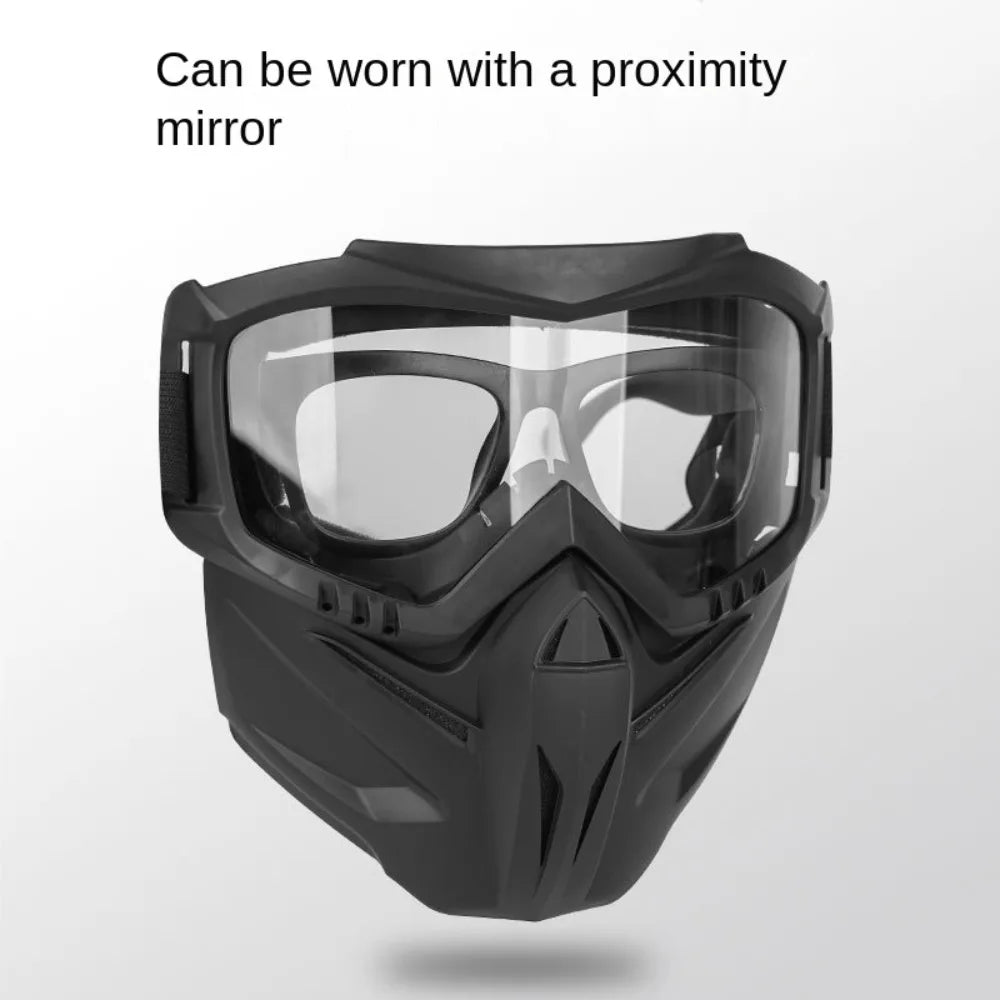 Auto Darkening Welding Glasses with Detachable Impact Resistant Shield – Dust Resistant Cutting & Welding Safety Mask with Adjustable Band