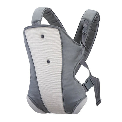 4-in-1 Ergonomic Baby Carrier with Hip Seat - Adjustable Newborn Kangaroo Wrap Breathable Front-Facing Baby Backpack