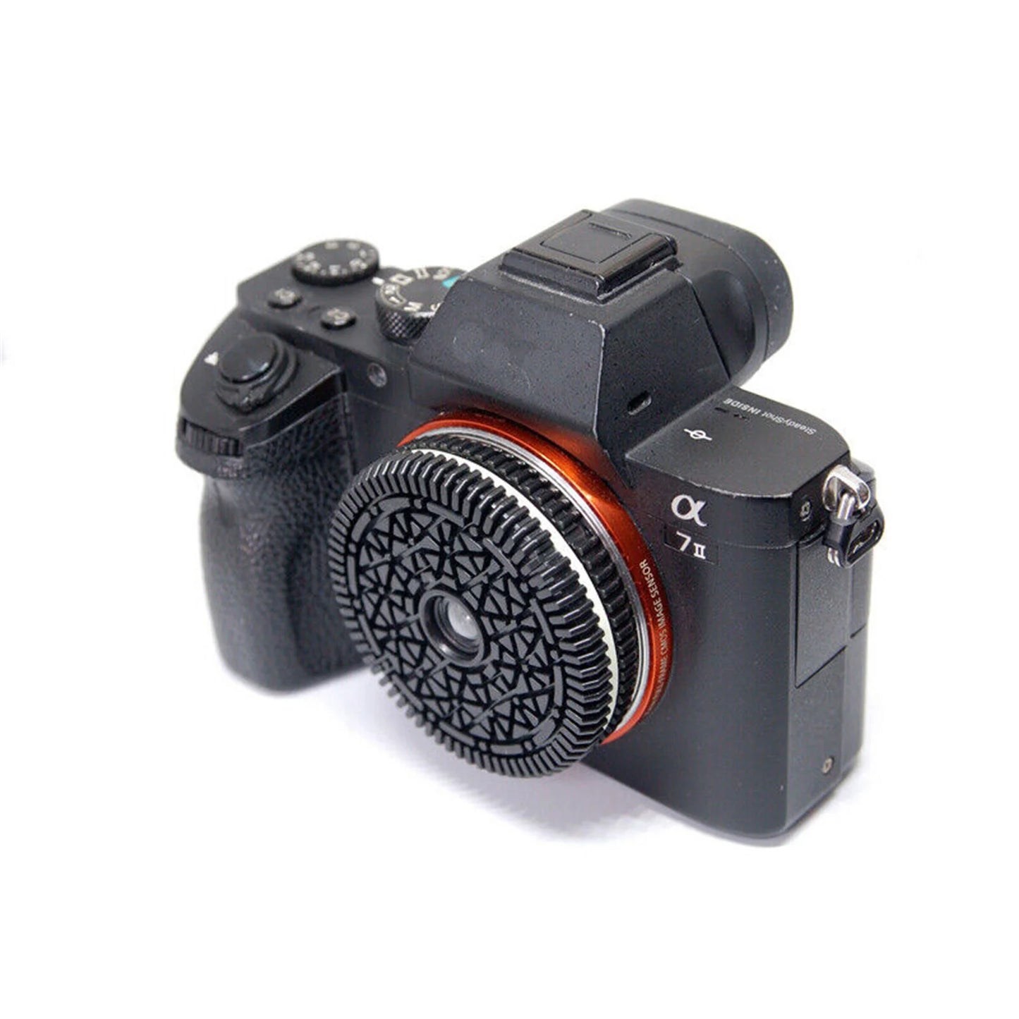 Focus-Free Pancake Lens – Sony E-Mount Mirrorless, ABS + Resin, Film-Style Camera Accessory