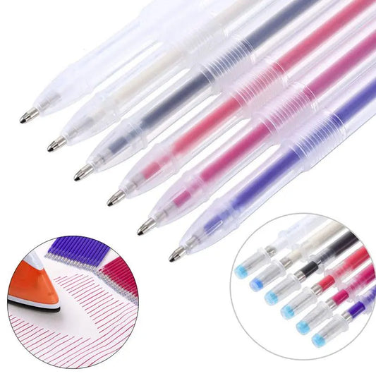 Heat Erasable Magic Marker Pen Set: 10/20Pcs Temperature Disappearing Fabric Pens - Line Marking Sewing Accessories for DIY Crafts