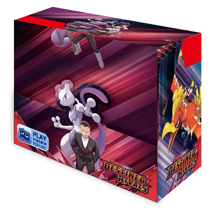 360Pcs Pokemon Cards – Destined Rivals Prismatic Evolutions Scarlet & Violet PALDEAN English Booster Pack