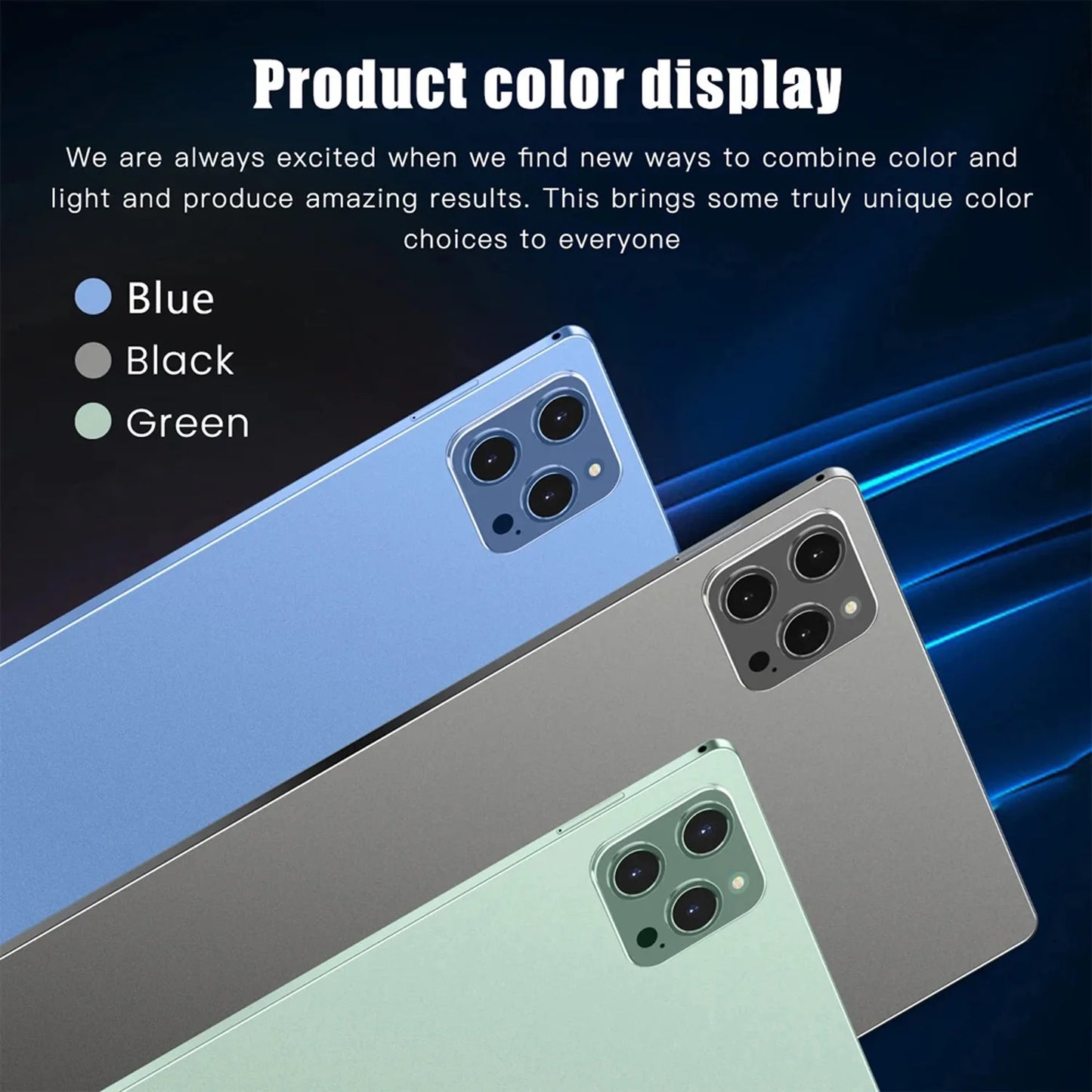 10.1" Android Tablet – Octa-Core, Dual SIM 3G Call, Dual Cameras, 4GB RAM 64GB, Global Version, Google Play