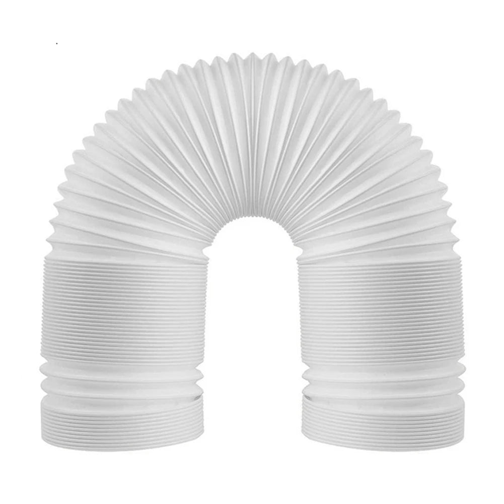 130/150mm Telescopic AC Exhaust Hose – Flexible Duct Extension Pipe for Mobile Air Conditioner Ventilation