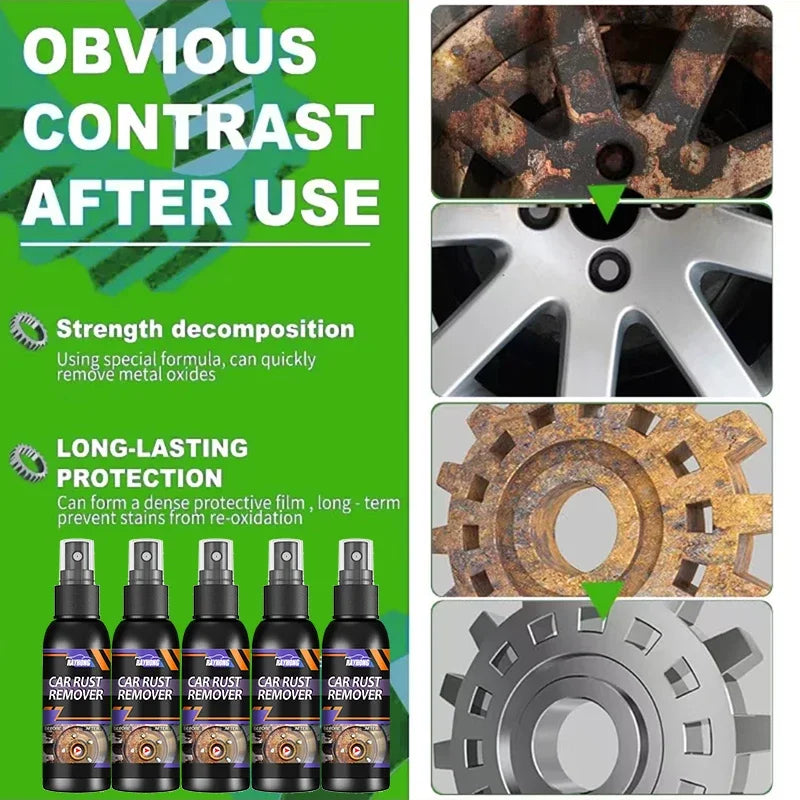 Car Rust Remover Spray – 30ml Anti-Rust Inhibitor & Derusting Solution
