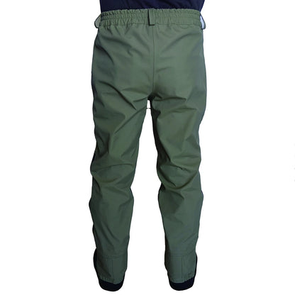 3 Layer Breathable Waterproof Fly Fishing Waist Waders – Stockingfoot High Pant Waders for Duck Hunting & Wading