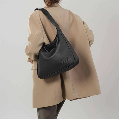 Fashionable Minimalist Retro Shoulder Bag – Casual Commuting Handbag, Large Capacity Tote Bag
