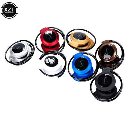 Sport Bluetooth Wireless Headphones - Stereo MP3 Player with FM Radio, Micro SD Slot & Hands-Free Mic