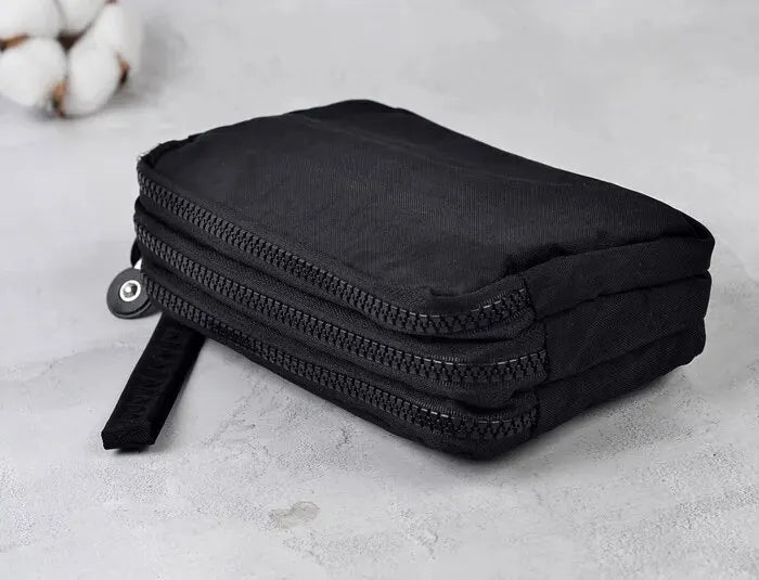 Korean-Style Large Capacity Oxford Cloth Wallet – Waterproof Coin Wallet for Men & Women