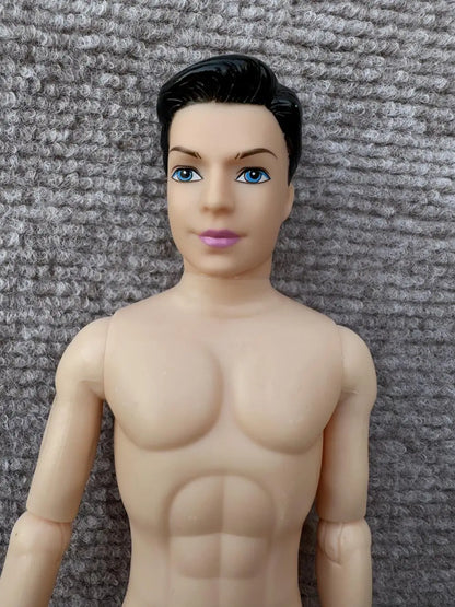 1/6 Boys Doll – 30cm Movable Joint Male Figure, Solid DIY Toy for Kids Birthday Gifts
