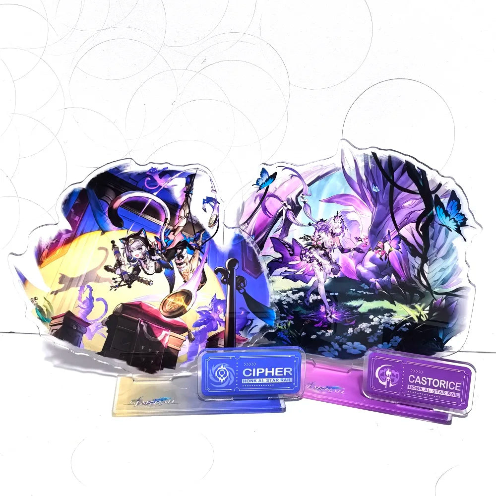 Honkai: Star Rail Hyacinthia Cifera Acrylic Stand – Anime Figure Desk Decor Gift for Game Fans