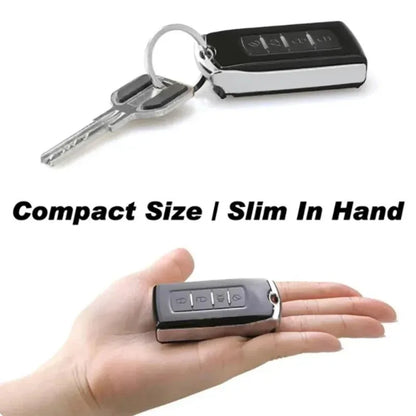 Mini Digital Pocket Gram Scale - 0.01g Precision Car Key Shape Electronic Weight Scale with LCD Display & Batteries