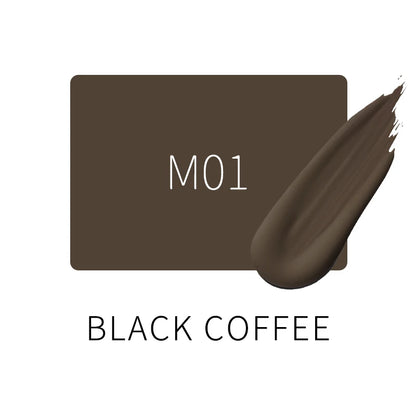 AIMOOSI 18-Color Eyebrow Micropigmentation Pigment — Semi-Permanent Organic Tattoo Ink for Eyeliner & Makeup Supplies