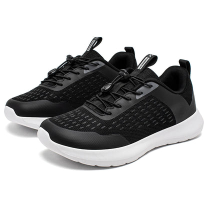 HOBIBEAR Wide Toe Running Shoes — Men & Women Non-Slip Elastic Band Sneakers, Comfortable Walking Footwear