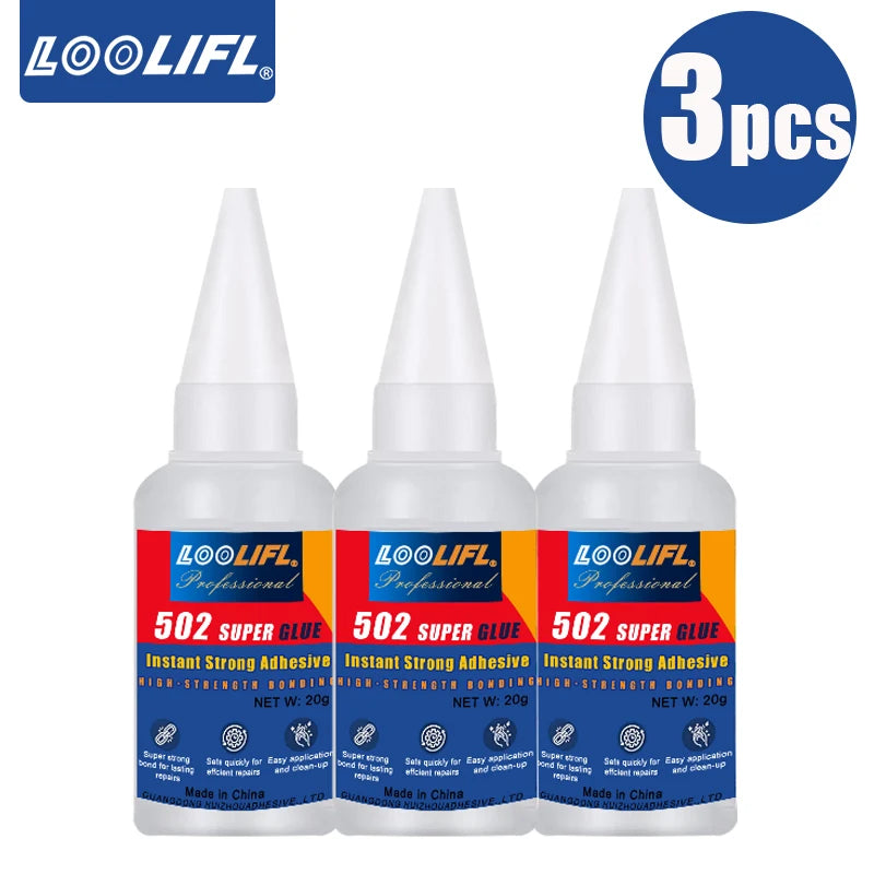 502 Super Adhesive Glue - 20g Multi-Purpose Adhesive for Metal, Plastic & DIY Repairs