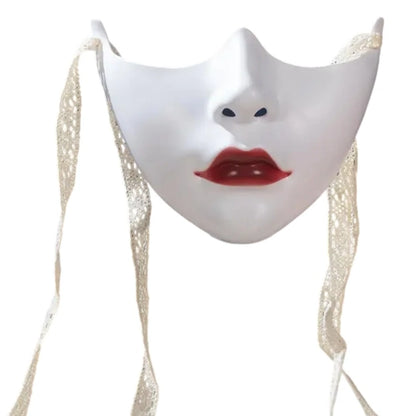 Adult Mechanical Half-Face Masquerade Mask — Cosplay & Halloween Dress-Up Prop for Men & Women Gift