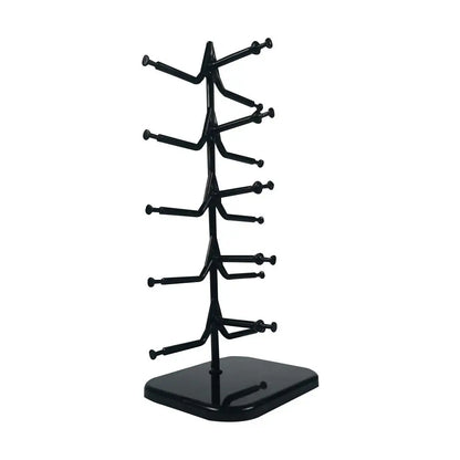 5/10 Pairs Glasses Display Stand – 5-Layer Sunglasses & Eyewear Organizer Rack, Space-Saving Frame Holder Tray