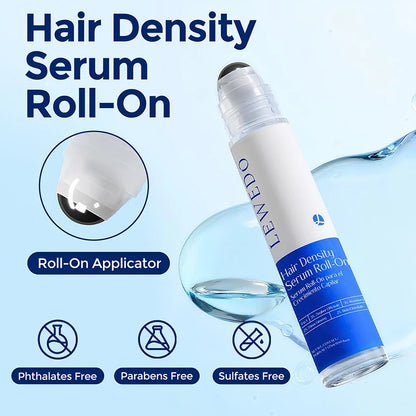 Ginger Hair Growth Oil Roll-On - Nourishing Scalp Treatment and Moisturizing Hair Care Serum