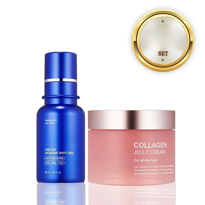 24H Glow & Lifted Collagen Jelly Cream – Niacinamide & Hydrolyzed Collagen for Skin Barrier Strengthening & Moisturizing