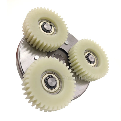 36T E-Bike Motor Gear Clutch Kit - 47 × 13.5mm Nylon Planetary Gears with 88mm Clutch for Bafang 500W Electric Motors