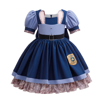 Jessie Cowgirl Costume Dress for Girls - Toy Story Inspired Halloween Cosplay Party Outfit