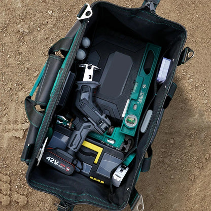 23-inch Large Capacity Waterproof Tool Bag – Thickened 1680D Oxford Electrician Storage